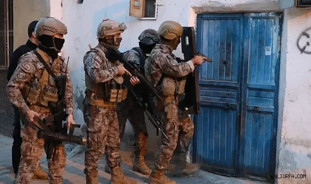 Urfa'daki operasyonlarda 48 gözaltı!