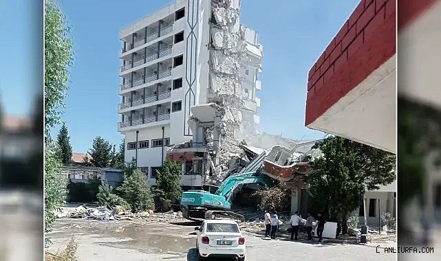 Urfa'daki yıkımda beklenmeyen olay!