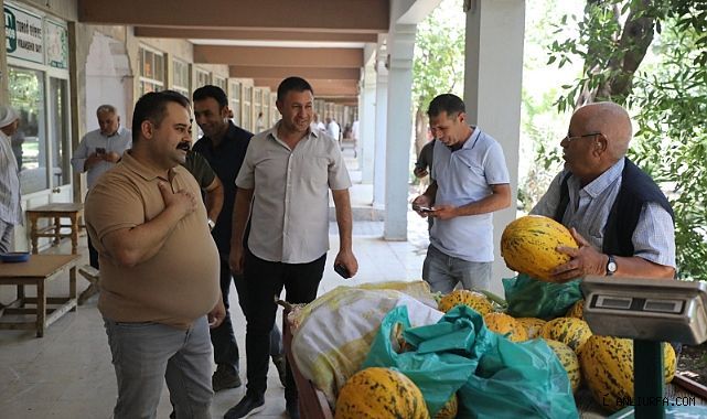 Eş Başkan İnan, Mesaiye Buğday Pazarı'nda Başladı