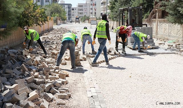 Haliliye Belediyesi Üstyapı Hizmetleriyle Konforu Artırıyor