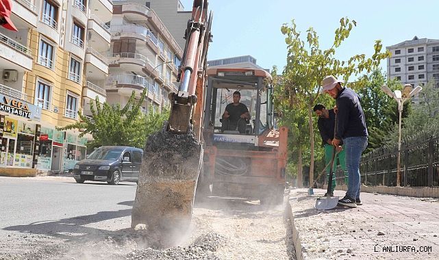 Karaköprü'de Altyapı Sonrası Yollar Yenileniyor