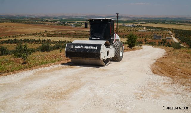 Kırsalda Yol Çalışmaları Hız Kesmiyor