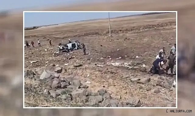 Şanlıurfa'da araç takla attı! 1 ölü, 3 yaralı!