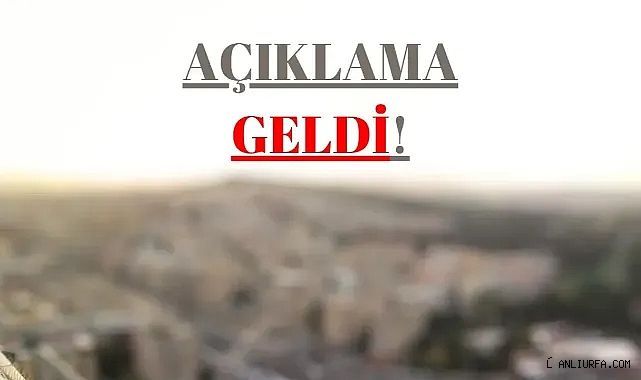 Sonunda temel atılacak! Bakan da Urfa'ya geliyor!