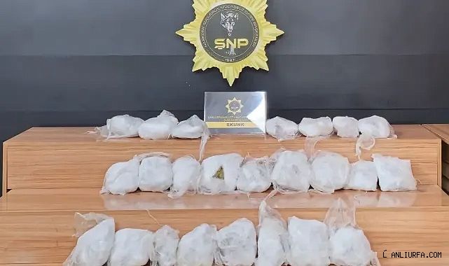 Urfa'da durdurulan araçtan çıkanlar şaşırttı!