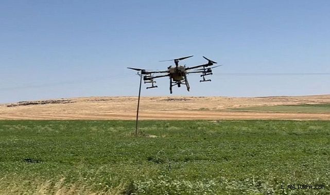 Urfa'da tarımda teknoloji ile tasarrufa gidiliyor!
