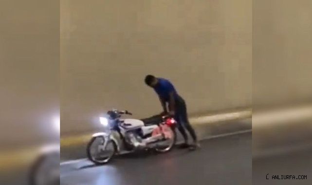 Urfa'da trafik canavarı tehlike saçtı! Cezasız kalmadı!