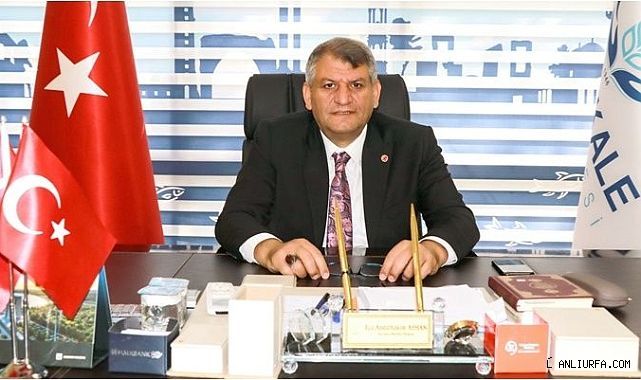 Akçakale Belediye Başkanı Ecz. Abdülhakim Ayhan'dan 29 Ekim Cumhuriyet Bayramı Mesajı