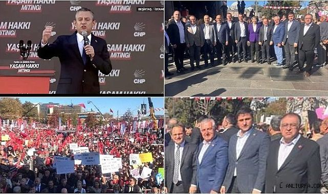 CHP'li Karadağ, Teröre ve Şiddete Karşı Yaşam Hakkı Mitingi'ne katıldı