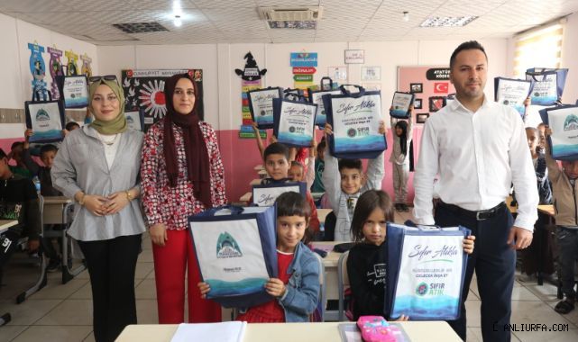 Eyyübiye'nin Sıfır Atık Toplama Aracı Okullarda