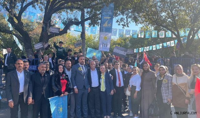 Fakıbaba, Urfa'dan gelen İYİ Parti ekibini yalnız bırakmadı