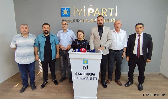 İYİ Parti Şanlıurfa'dan Kadına Şiddet Çıkışı: