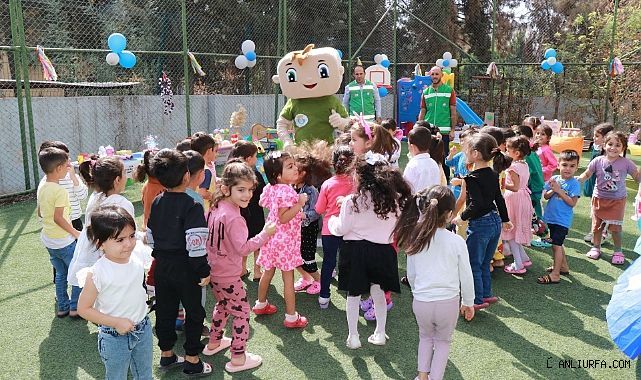 Minikler, Haliliye Belediyesi İle Hem Eğleniyor Hem Öğreniyor