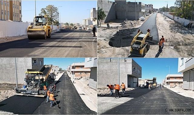 Şanlıurfa Büyükşehir Belediyesi'nden Suruç İlçesi'ne Üstyapı Yatırımı