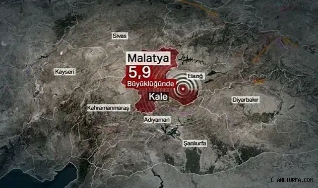 Şanlıurfa'da deprem oldu!