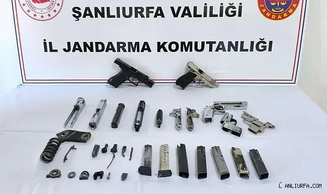 Şanlıurfa'da operasyon! Cephane ele geçirildi!