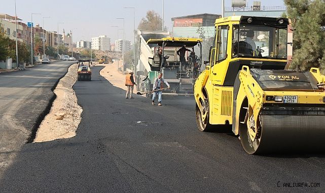 Büyükşehir Belediyesi'nden Batıkent Mahallesinde Asfaltlama Çalışması