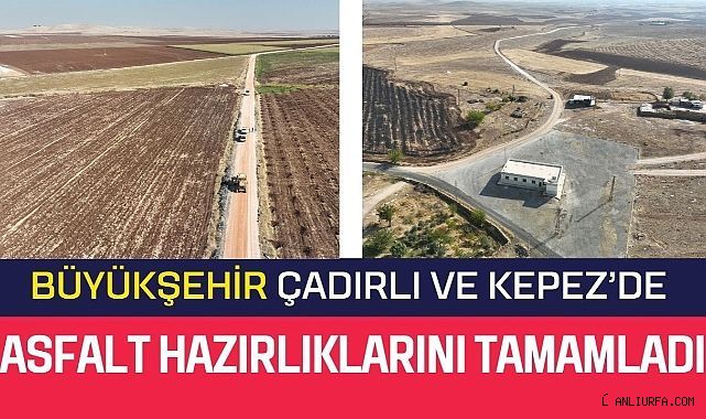Büyükşehir Çadırlı ve Kepez'de Asfalt Hazırlıklarını Tamamladı