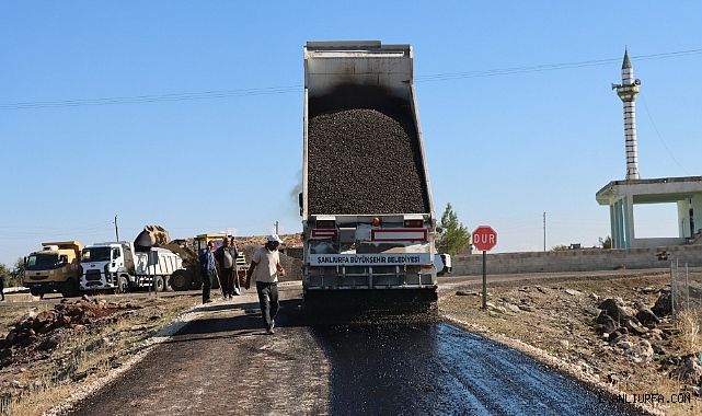Büyükşehir Ekiplerinden Kırsalda Asfalt Seferberliği
