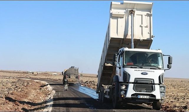 Büyükşehir Viranşehir Çepni Mahallesi'nde Yol Çalışmalarını Tamamladı