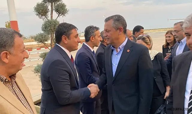 Özgür Özel Mardin'de! Şanlıurfa'daki heyet de karşılamaya gitti!