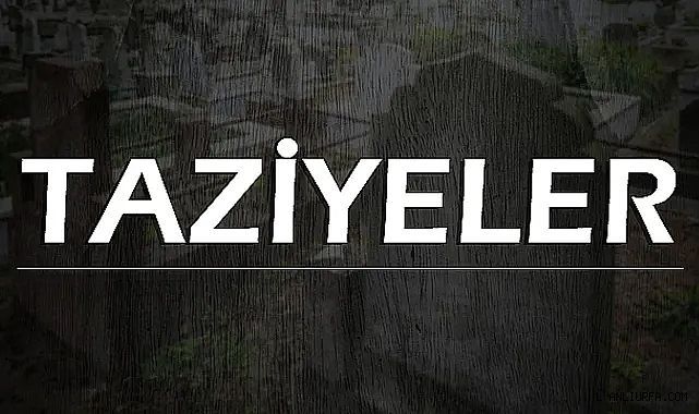Şanlıurfa'da 3 ölüm haberi!