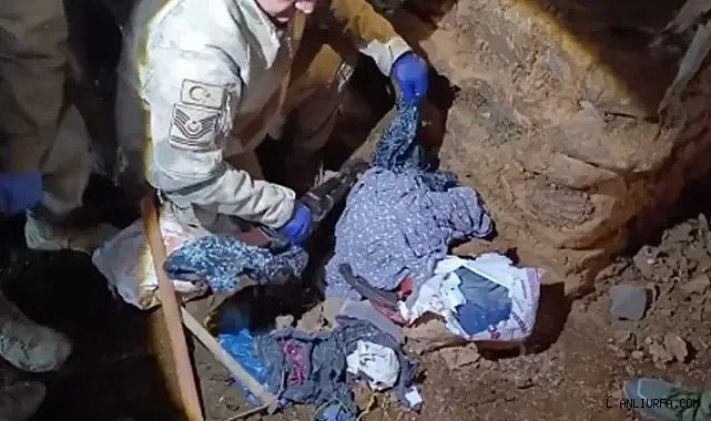 Şanlıurfa'da cephane ele geçirildi! El bombası bile var!
