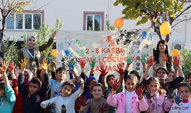 Şanlıurfa'da Lösemili Çocuklar Haftası Kapsamında Farkındalık Etkinliği Düzenlendi