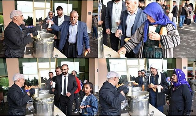 Siverek Devlet Hastanesinde her sabah bin kişiye çorba ikram ediliyor