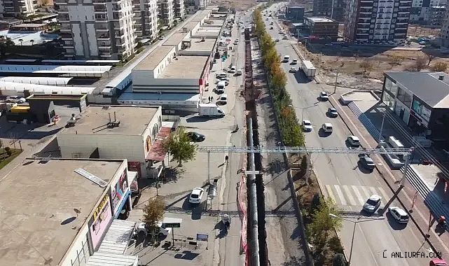 DSİ'nin çalışması sürüyor! Urfa'da 18 bin konutun su ihtiyacı karşılanacak!