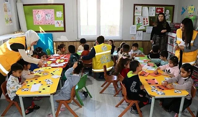 Haliliye'de öğrencilere eğitim