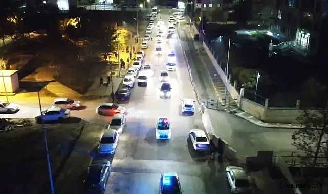 Urfa'nın ilçesinde huzur operasyonu!
