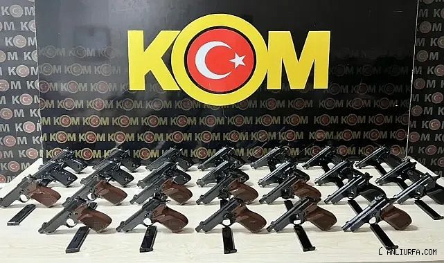 Adeta cephane! Urfa'da ele geçirildi!