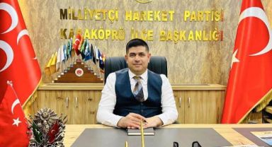 MHP Karaköprü İlçe Başkanı Cesur'dan Miraç Kandili Mesajı
