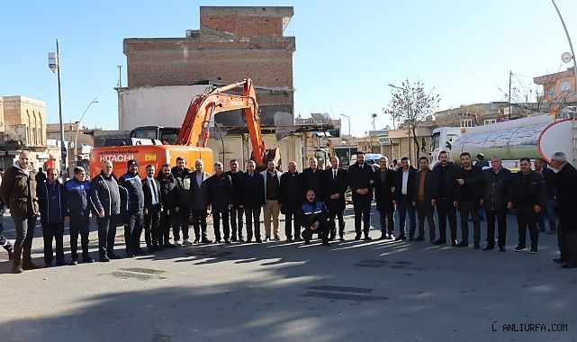 Midyat'taki Estel Çarşısına Yıkım İşlemleri Son Aşamaya Geldi