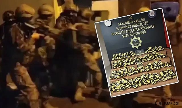 Şanlıurfa'da 2024 yılında ne kadar uyuşturucu yakalandı!