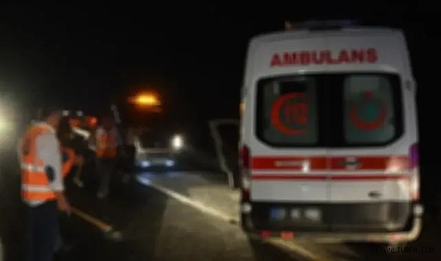 Şanlıurfa'da çevre yolunda kaza! 2 yaralı!