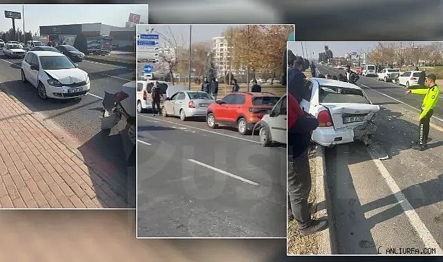 Şanlıurfa'da zincirleme kaza oldu!