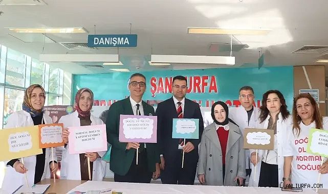 Urfa'daki anne adayları dikkat! Prof. Dr. Hilali: Doğal olan normal doğum!