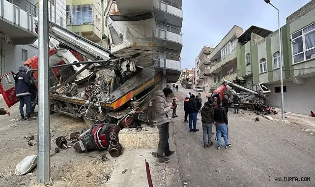 Şanlıurfa'da Freni Boşalan Araç Kazaya Neden Oldu