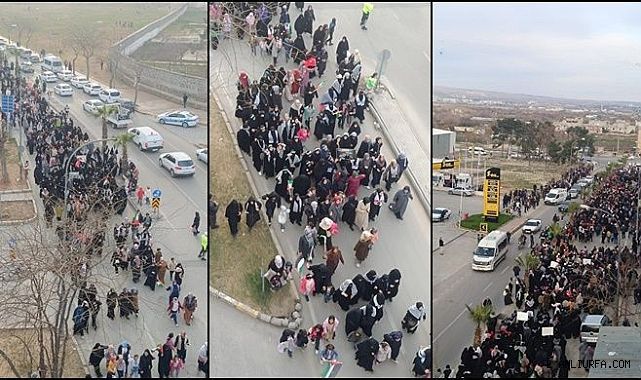 Şanlıurfa'da Trump'a 20 Bin Kişilik Yürüyüşle