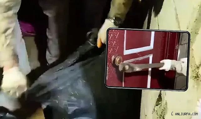 Urfa'da çok miktarda ele geçirildi!
