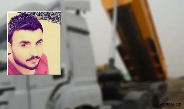 Urfa'da feci olay! Tamirci kamyon damperinin altında kaldı!