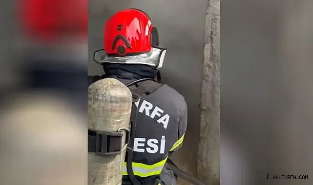 Urfa'da mesken yangını! İtfaiye ekipleri müdahale etti!