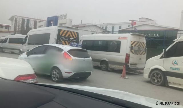 Urfa’da okullar bölgesinde acemi sürücülere direksiyon eğitimi!