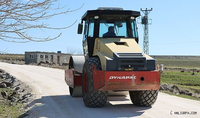 Hilvan'da Yol Çalışmaları Tüm Hızıyla Devam Ediyor