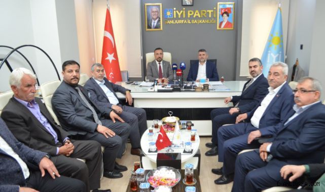 İYİ Parti Şanlıurfa İl Başkanlığı’nın Bayramlaşma Programına AK Parti Teşkilatı da Katılım Sağladı
