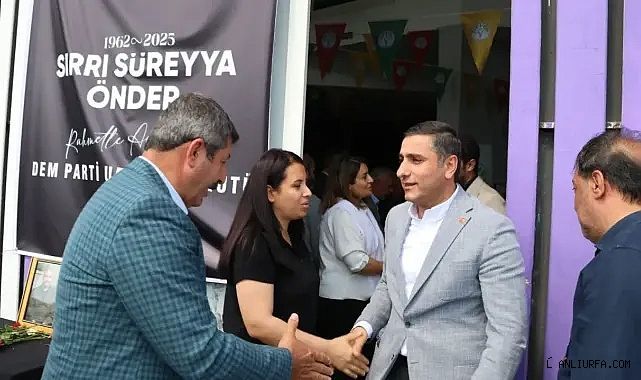 CHP Şanlıurfa İl Örgütünden, DEM Parti 'ye Taziye Ziyareti