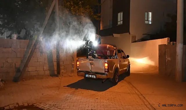 Hilvan'da Sivrisinek ve Karasinekle Mücadele Başladı