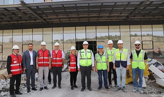 İl Sağlık Müdürü Doç. Dr. Abdullah Solmaz'dan Şanlıurfa Şehir Hastanesi'ne İnceleme Ziyareti